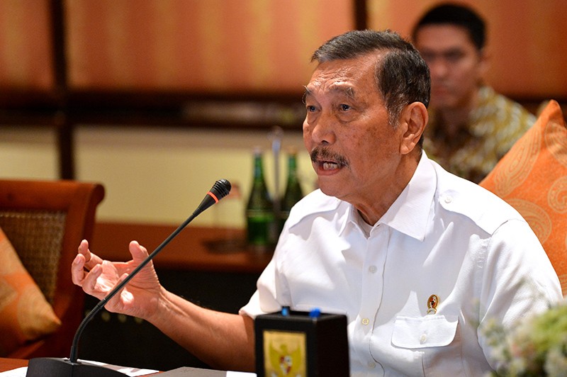 Foto Menko Luhut Kembali Beraktivitas  - Bagian 2