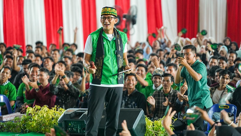 Dukung UMKM dan Anak Muda, Sandiaga Uno Sebar Bantuan Permodalan bagi Wirausaha Muda Aceh