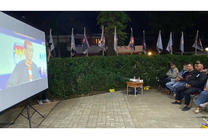 TPD DKI Jakarta Ganjar-Mahfud Gelar Nobar Debat Cawapres - Bagian 2