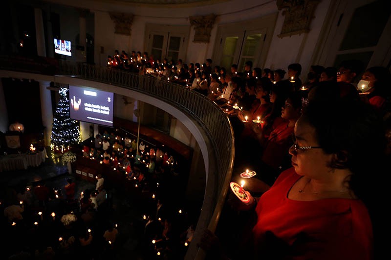 Ibadah Malam Natal 2023 di Gereja Immanuel Berlangsung Khidmat - Bagian 1