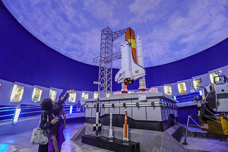 Serunya Berlibur Sambil Belajar Luar Angkasa di Museum Sky World - Bagian 1