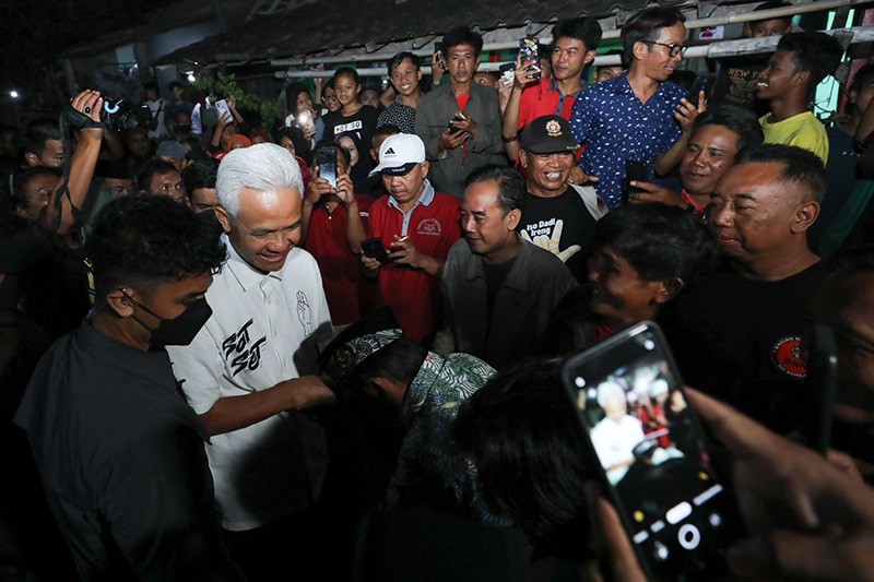Riuh Masyarakat Klaten Sambut Kedatangan Ganjar untuk Menginap di Rumah Warga - Bagian 4