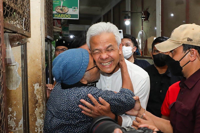 Blusukan ke Pasar Wonogiri, Ganjar Dicurhati Soal Kenaikan Harga Sembako - Bagian 2