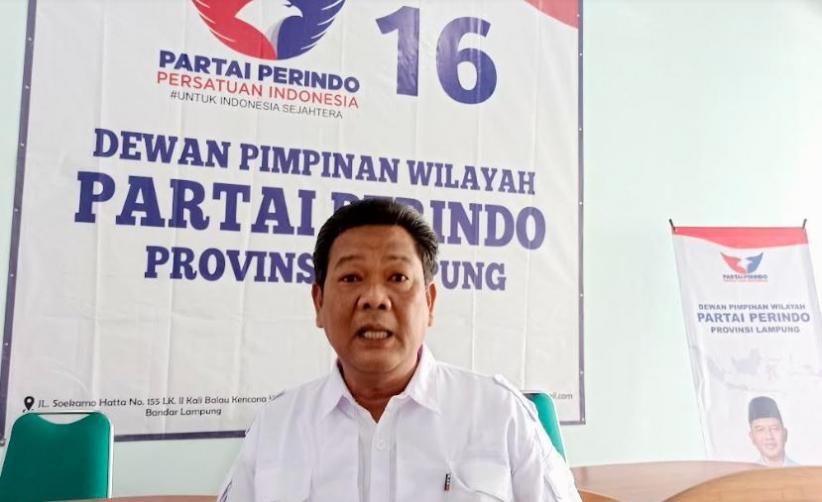 Sekretaris DPW Perindo Lampung Raden Muhammad Ismail Meninggal Dunia