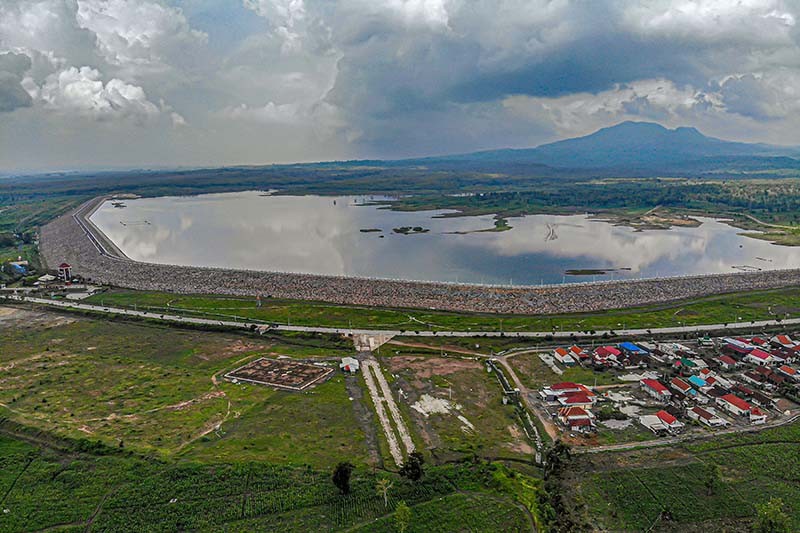 Penampakan Bendungan Terpanjang se-Asia Tenggara di Nganjuk - Bagian 1