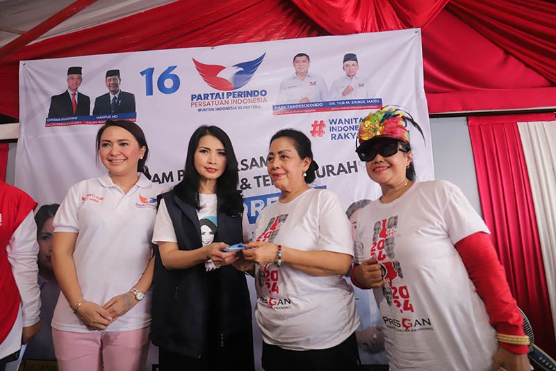 Bazar Murah dan Cek Kesehatan Gratis Partai Perindo di Jaksel - Bagian 4