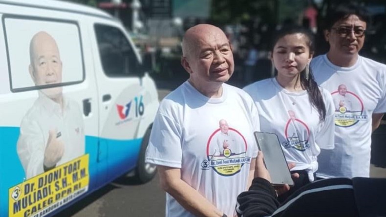Caleg Partai Perindo Djoni Toat Imbau Warga Bandung dan Cimahi Waspada Bencana