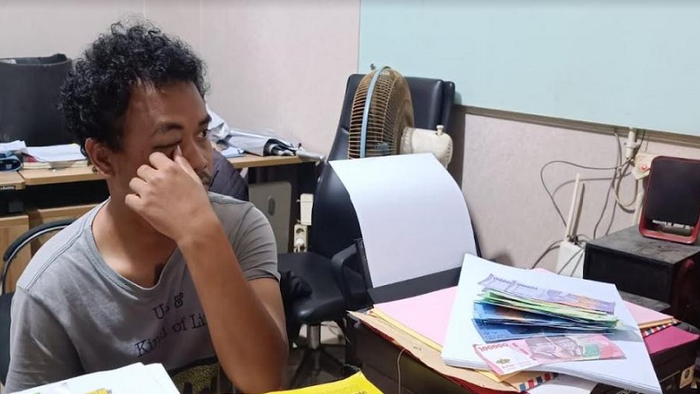 Bos Percetakan di Pandeglang Ditangkap Polisi, Borong Belanjaan Pakai Uang Palsu