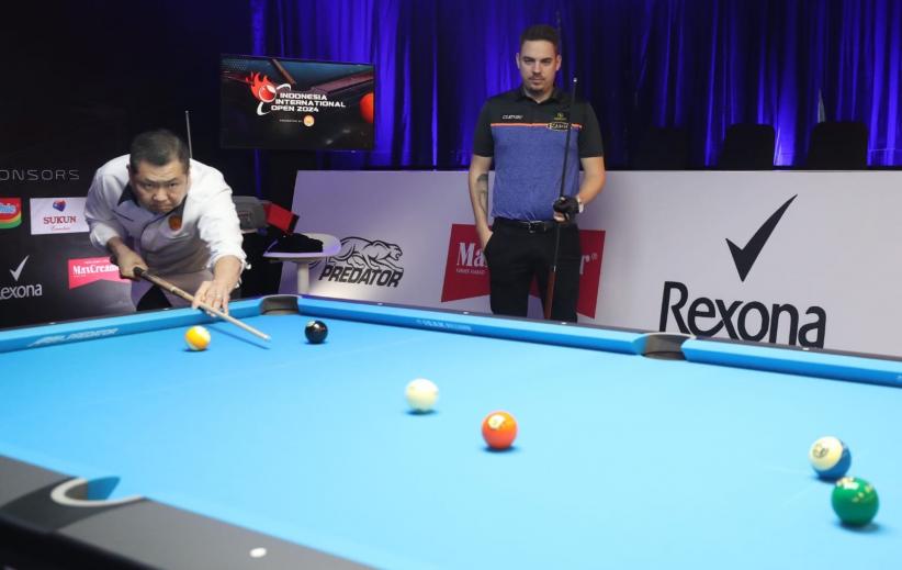HT Buka Turnamen Biliar Indonesia International Open 2024, Total Hadiah USD 100.000  - Bagian 1