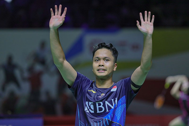 Anthony Ginting Melaju ke Babak 8 Besar Indonesia Masters 2024 - Bagian 4