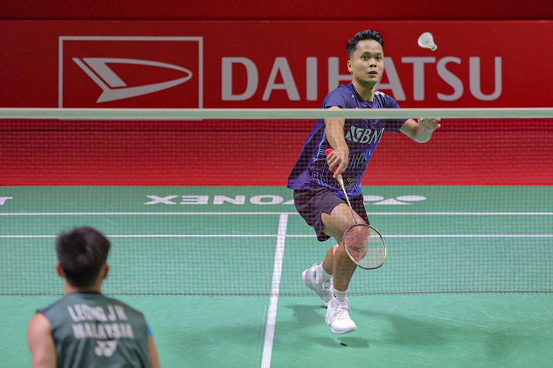 Anthony Ginting Melaju ke Babak 8 Besar Indonesia Masters 2024 - Bagian 1