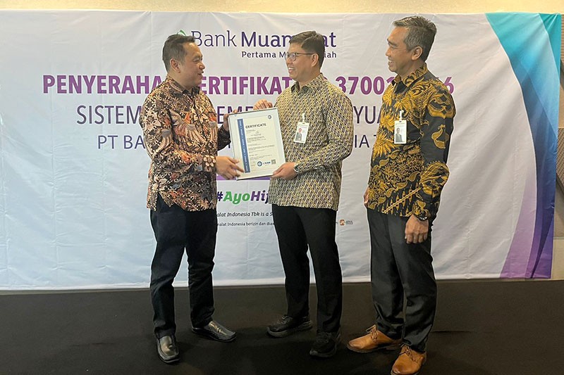 Terapkan Sistem Manajemen Anti Penyuapan, Bank Muamalat Raih Sertifikasi ISO 37001:2016 - Bagian 1