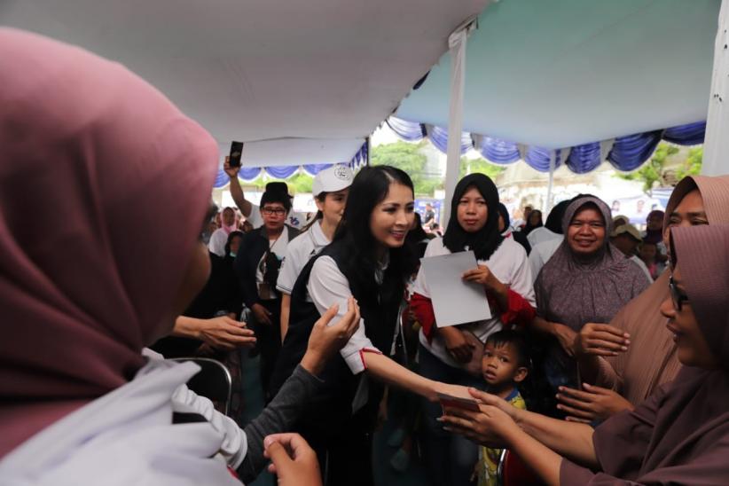 Liliana Tanoesoedibjo Turun Langsung Temui Warga Tanah Abang - Bagian 1