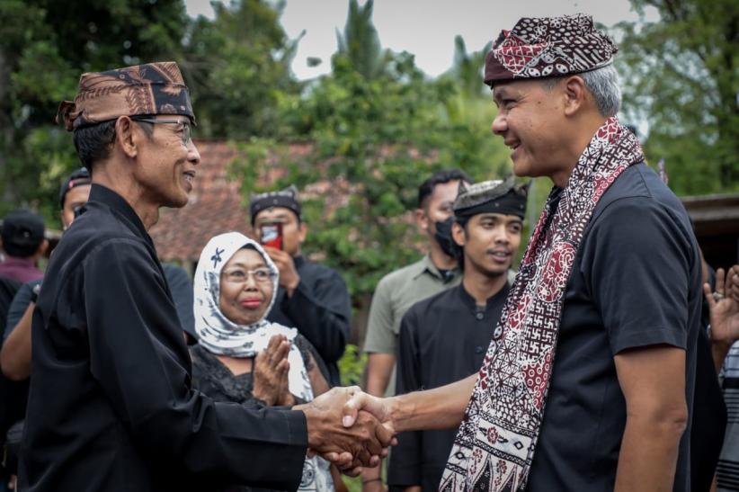 Blusukan ke Desa Adat Osing Banyuwangi, Ganjar Sampaikan Komitmen Perlindungan Masyarakat Adat - Bagian 3