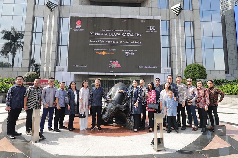 PT Harta Djaya Karya Tbk Resmi Melantai di Bursa Efek Indonesia - Bagian 4