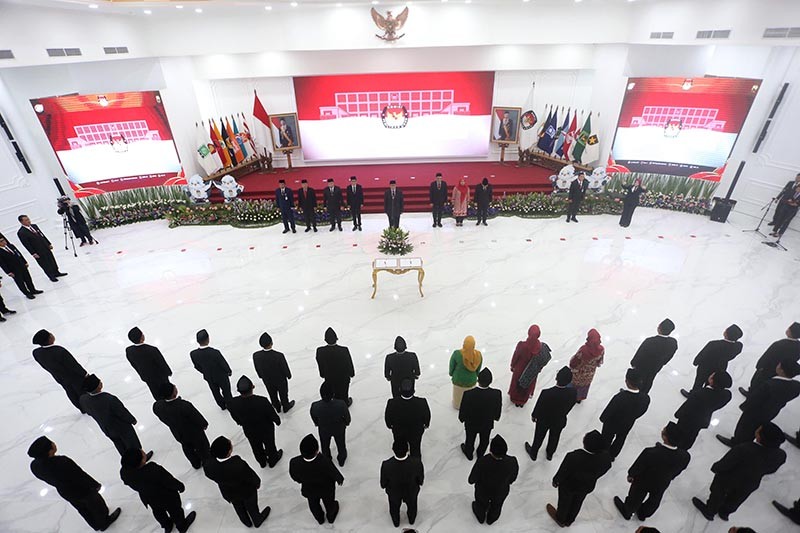 Pelantikan 77 Anggota KPU Kabupaten/Kota Periode 2024-2029 - Bagian 1