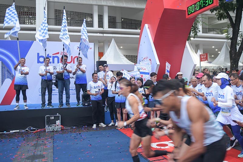 5.000 Pelari Meriahkan BTN Run 2024 - Bagian 1