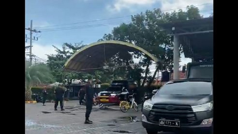 Breaking News, Ledakan Keras Terdengar di Asrama Brimob Surabaya