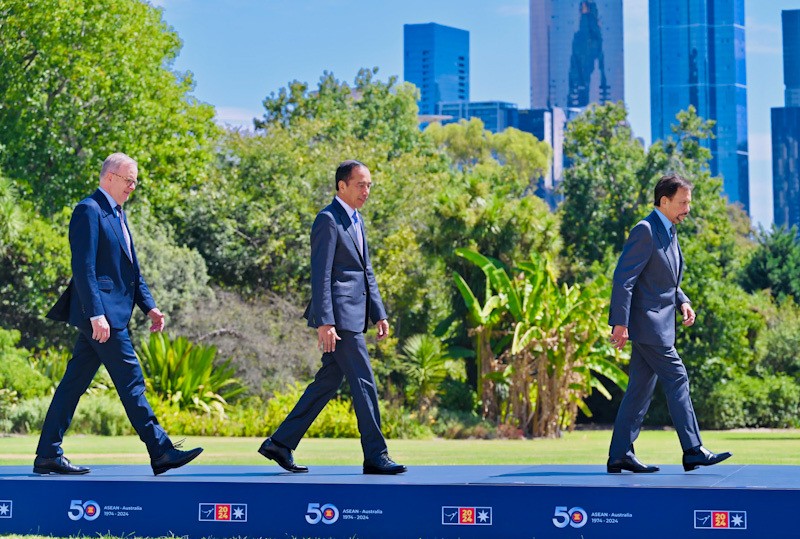 Presiden Jokowi bersama Pimpinan ASEAN dan Australia - Bagian 3