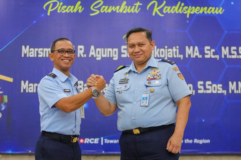 Marsma TNI Bambang Juniar Djatmiko Resmi Jabat Kadispenau - Bagian 1