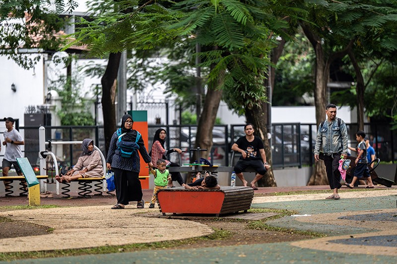 Ngabuburit bersama Kerabat di Tebet Eco Park - Bagian 2