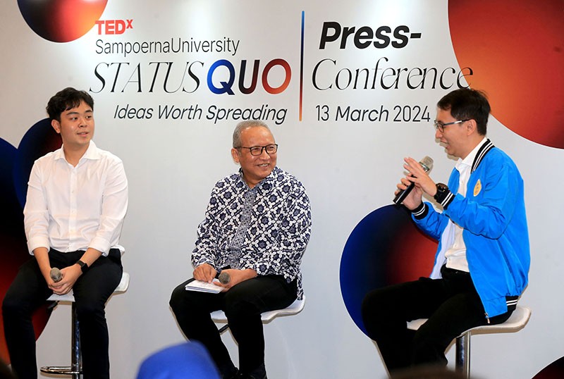 Hadirkan Gagasan dan Terobosan Revolusioner, TEDxSampoernaUniversity Ajak Generasi Muda Pahami Status Quo  - Bagian 1