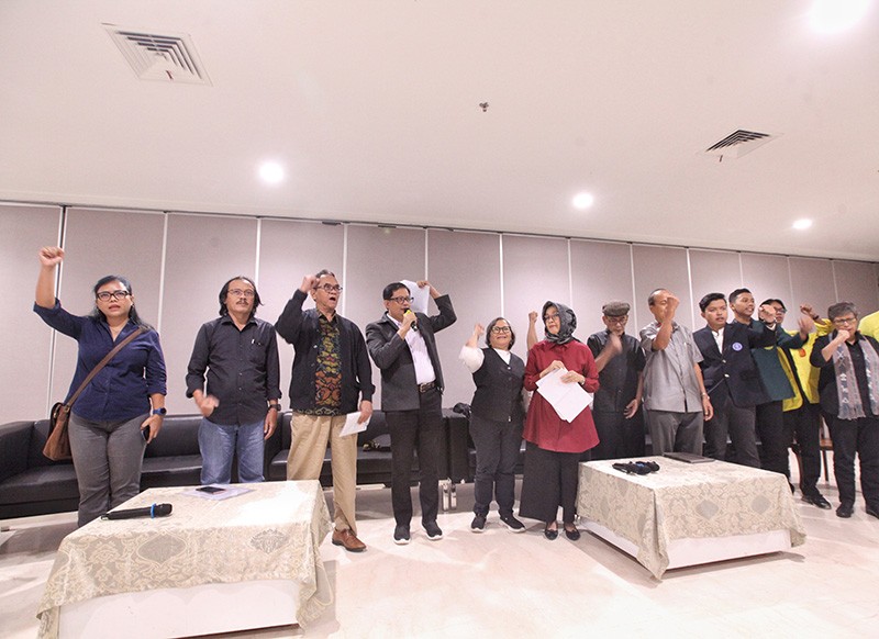 Pertemuan Para Guru Besar dan Akademisi di UI Salemba - Bagian 1