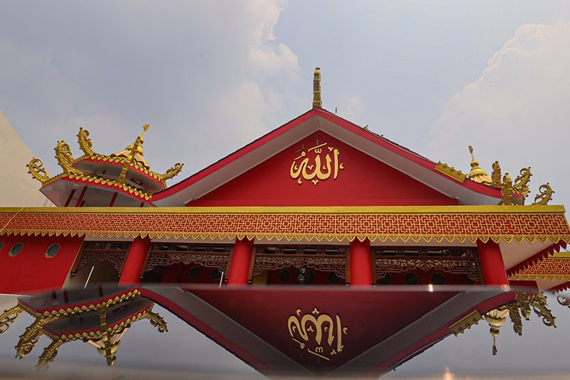 Melihat Masjid Tjia Kang Hoo Bergaya Arsitektur Tionghoa di Jakarta Timur - Bagian 6