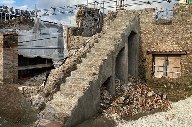 Penemuan Situs Bangunan Kuno Pompeii Italia yang Hancur Tahun 79 Masehi - Bagian 3
