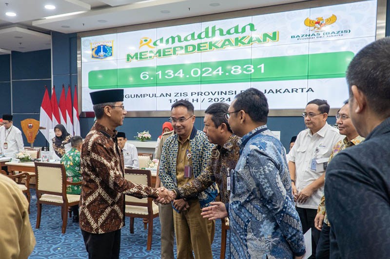 Bank DKI Terima Apresiasi sebagai Mitra Strategis 2023 Baznas Bazis Provinsi DKI Jakarta - Bagian 1