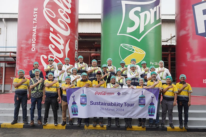 CCEP Indonesia Sambut Baik Kunjungan PHRI dalam Misi Keberlanjutan - Bagian 1