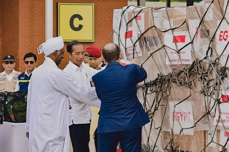 Presiden Jokowi Kirim Bantuan untuk Palestina dan Sudan Senilai Rp30 Miliar - Bagian 1