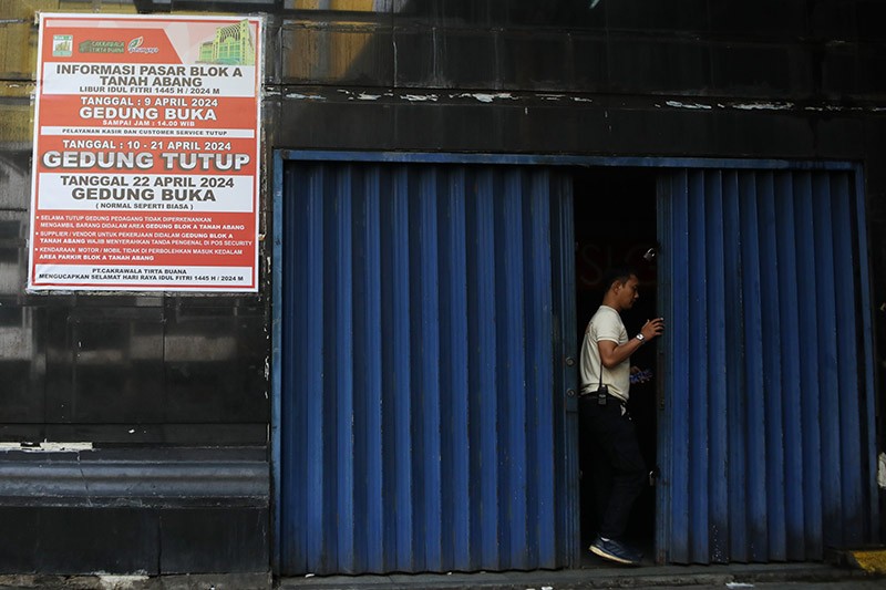 Pasar Tanah Abang Blok A Tutup hingga 21 April 2024 - Bagian 1