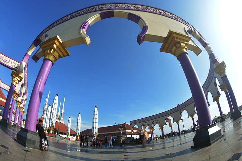 Wisata Religi ke Masjid Agung Jawa Tengah saat Libur Lebaran - Bagian 3