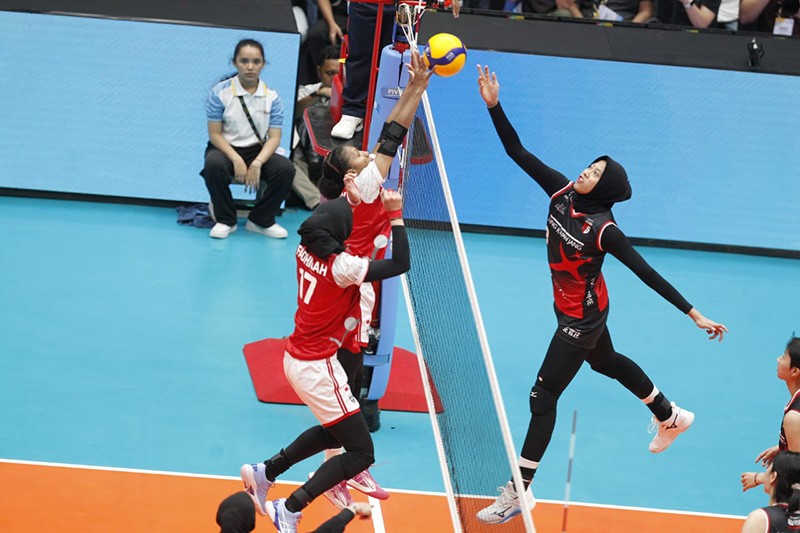 Aksi Megawati bersama Red Sparks Melawan Indonesia All Stars jadi Pusat Perhatian - Bagian 1