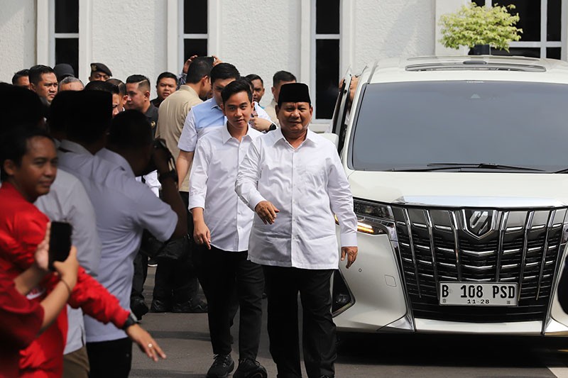 Momen Prabowo-Gibran Hadiri Penetapan Presiden dan Wakil Presiden Terpilih - Bagian 7