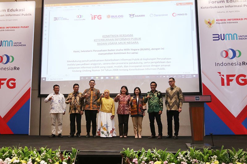 Bersama 5 BUMN, ASABRI Dukung Keterbukaan Informasi Publik - Bagian 2