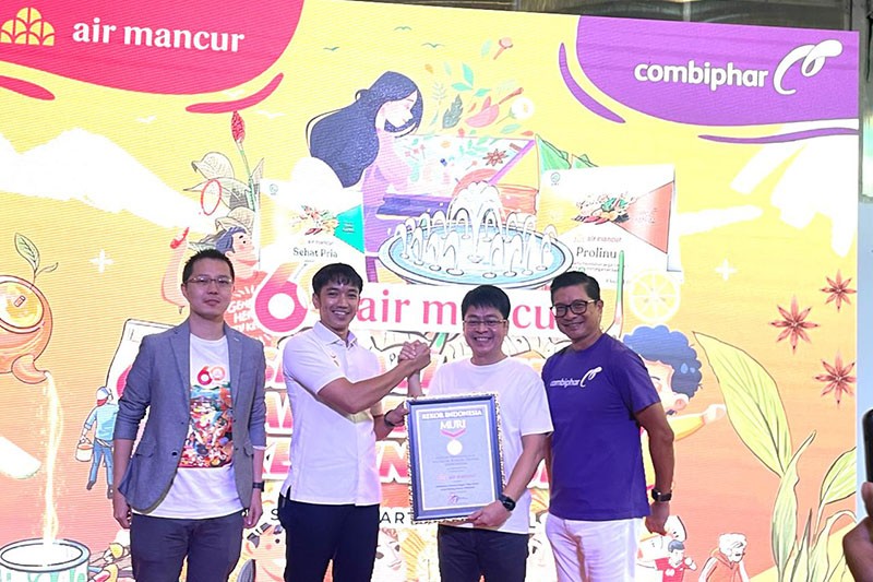 Semarak Inspirasi Sehat Lintas Usia, Combiphar Rayakan HUT Air Mancur Group ke-60  - Bagian 1