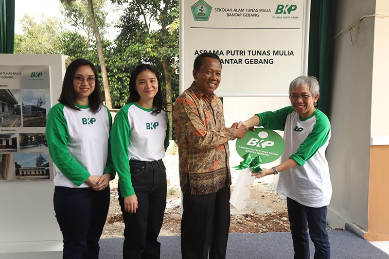 Asrama Putri Sekolah Alam Tunas Mulia Bantar Gebang Dapat Hunian Baru Bantuan BKP - Bagian 2