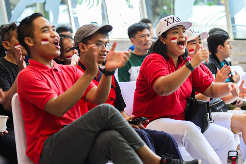 Keseruan Nobar Final Piala Uber 2024 - Bagian 3