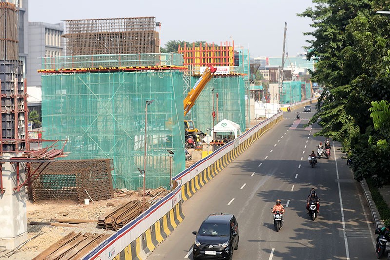 Target Proyek LRT Jakarta Fase 1B, September 2024 Tahap Test Track - Bagian 1