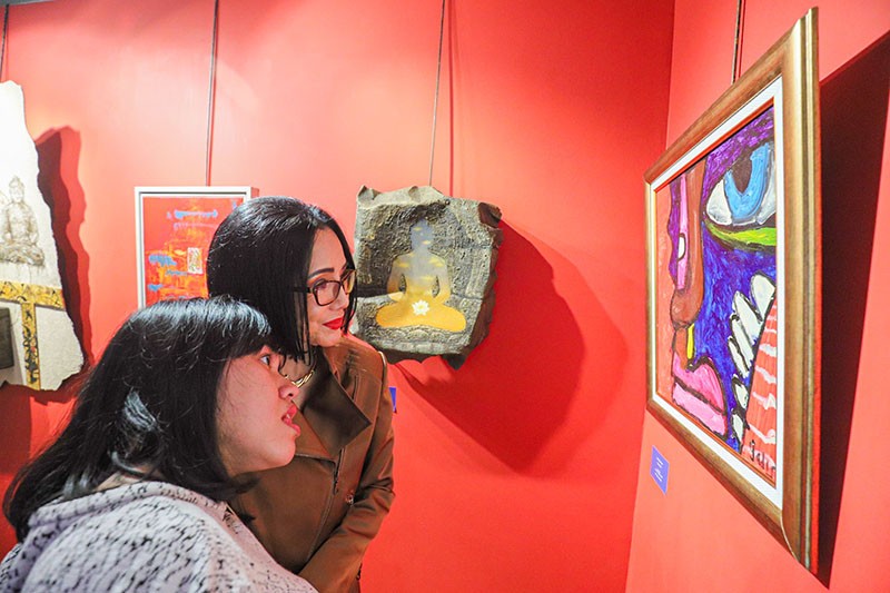 Melihat Pameran Seni Rupa Nouveau Voyage di IFI Wijaya - Bagian 3
