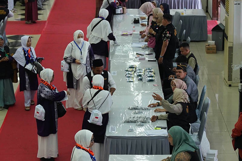 385 Calon Jemaah Haji Bersiap Berangkat ke Tanah Suci - Bagian 1