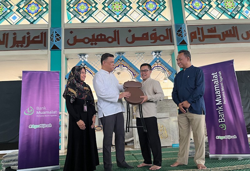 Kursi Lipat untuk Jemaah, Program Masjid Ramah Lansia Bank Muamalat - Bagian 4