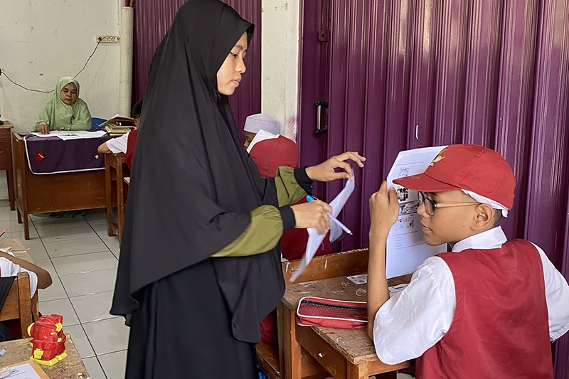 Semangat Murid SDIT Mawaddah Hadapi Ujian Penilaian Sumatif Akhir Jenjang - Bagian 3