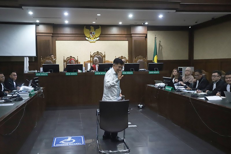 JK Jadi Saksi Kasus Dugaan Korupsi Terdakwa Karen Agustiawan - Bagian 1