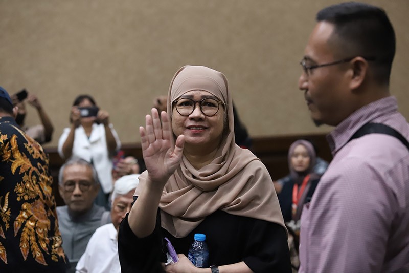 JK Jadi Saksi Kasus Dugaan Korupsi Terdakwa Karen Agustiawan - Bagian 5