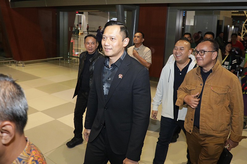 Baru Mendarat dari AS, Menteri AHY Langsung Hadiri World Water Forum - Bagian 1