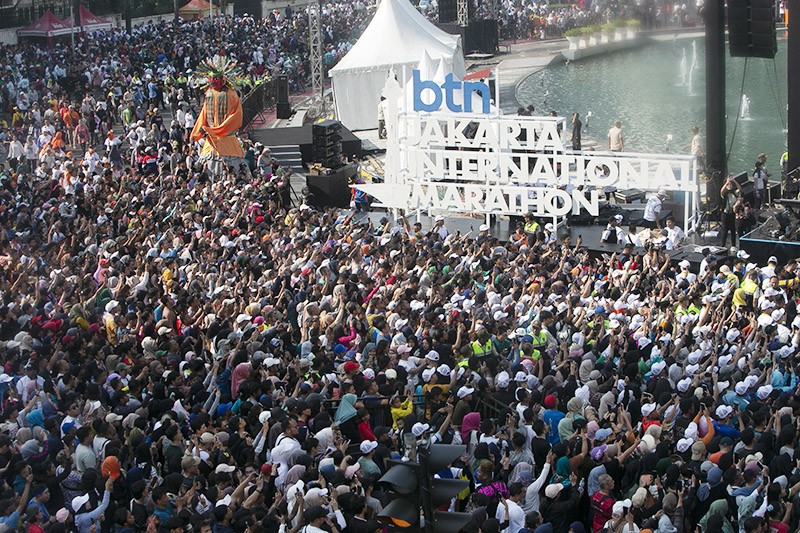 BTN Jakarta International Marathon 2024 Dimeriahkan 50 Penampilan Seni Budaya - Bagian 1