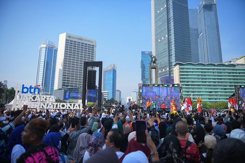 BTN Jakarta International Marathon 2024 Dimeriahkan 50 Penampilan Seni Budaya - Bagian 4